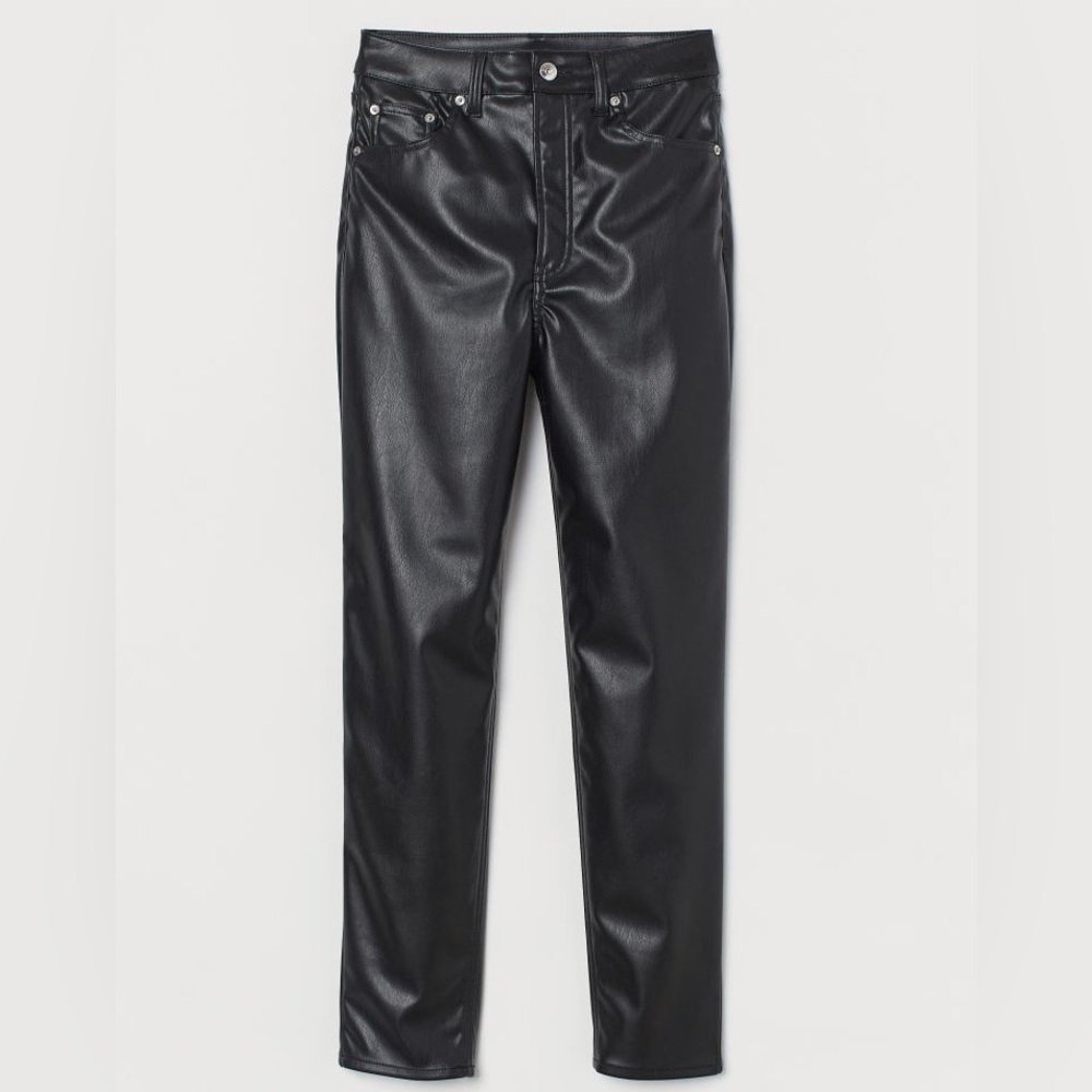 HM Leather pants